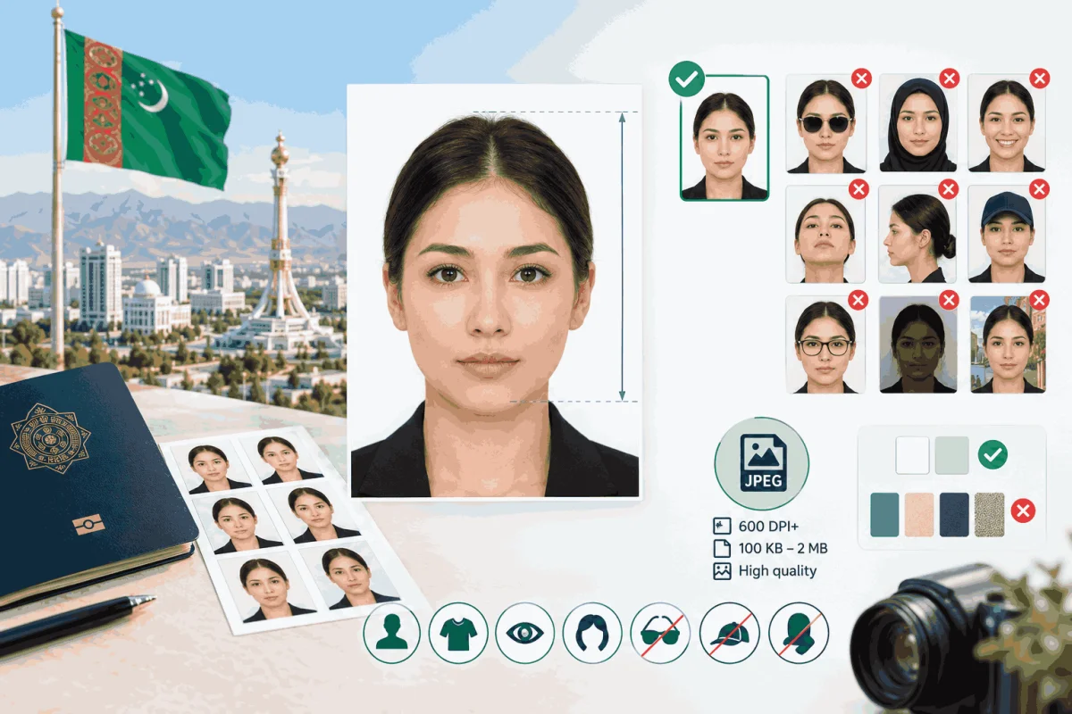 Turkmenistan Visa Photo Requirements: A Complete Guide to Visa Photo Standards