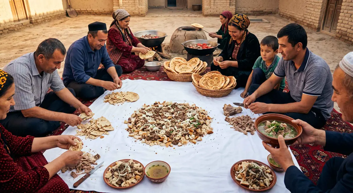 Dograma: Turkmenistan's Main National Dish
