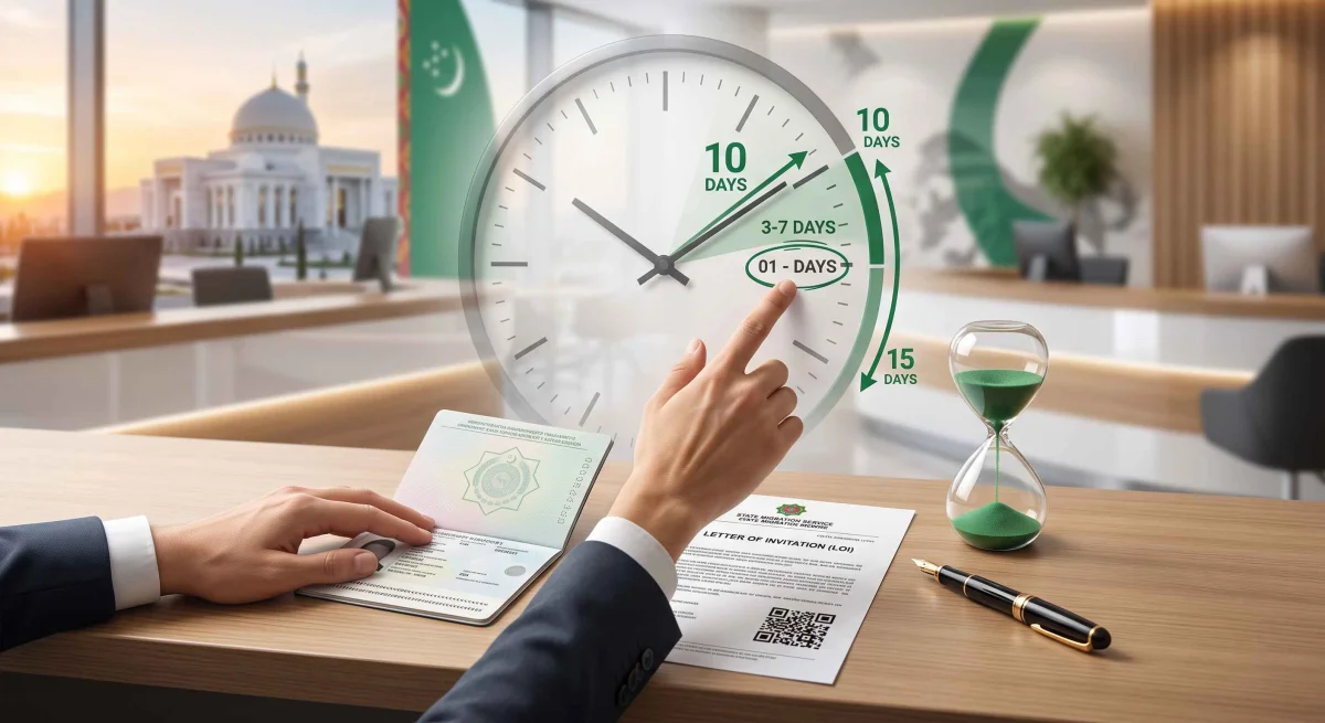 How Long Does It Take to Get a Turkmenistan Visa: Real Processing Times & Practical Guide