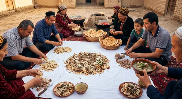 Dograma: Turkmenistan's Main National Dish